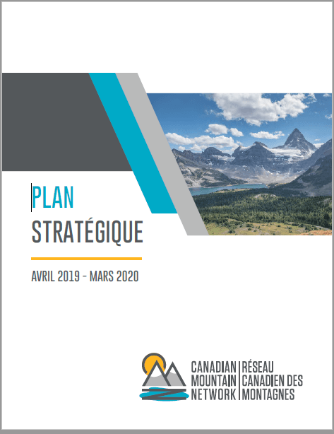 2019-22 Strategic Plan French Cover